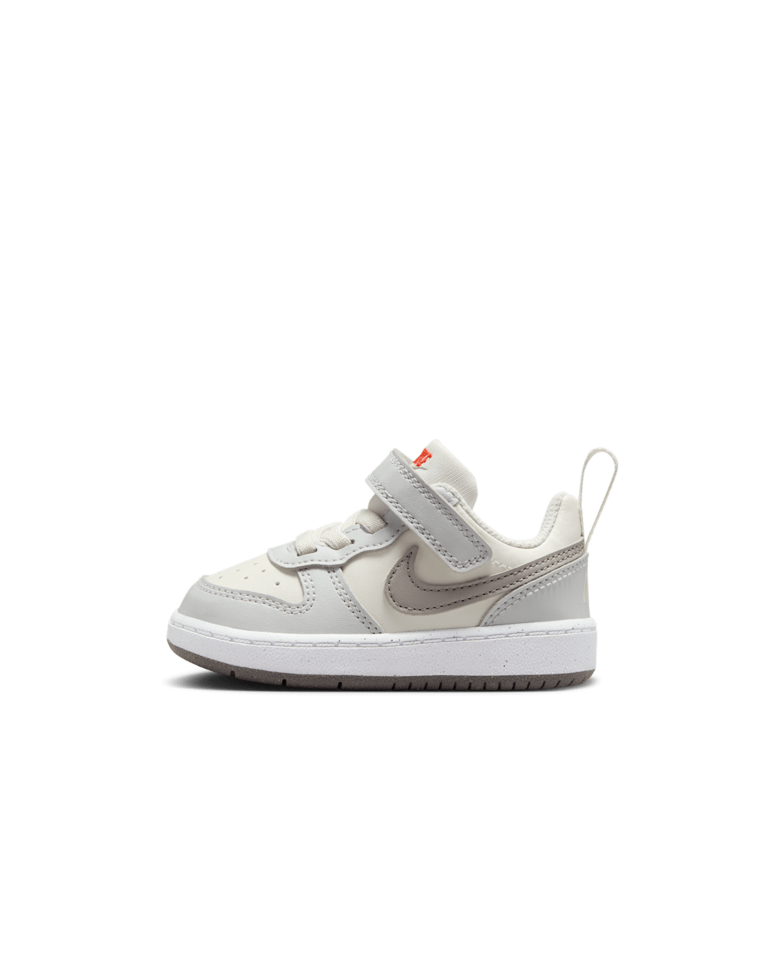 Nike Court Borough Low Recraft Baby/Toddler Shoes - Sail/Photon Dust/Picante Red/College Grey