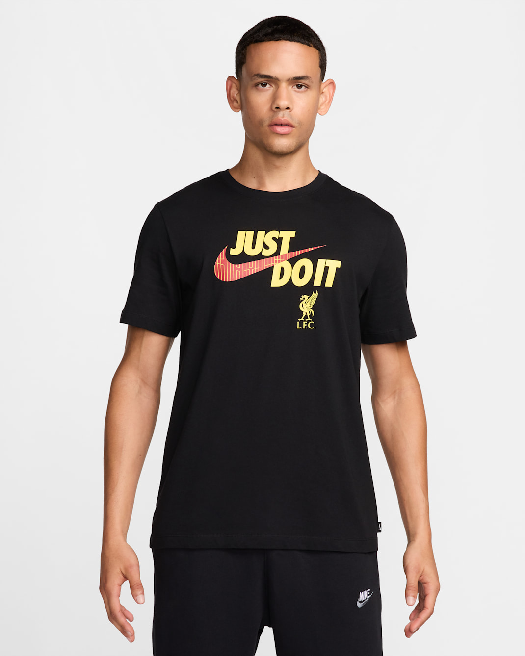Liverpool F.C. Men's Nike Football T-Shirt - Black