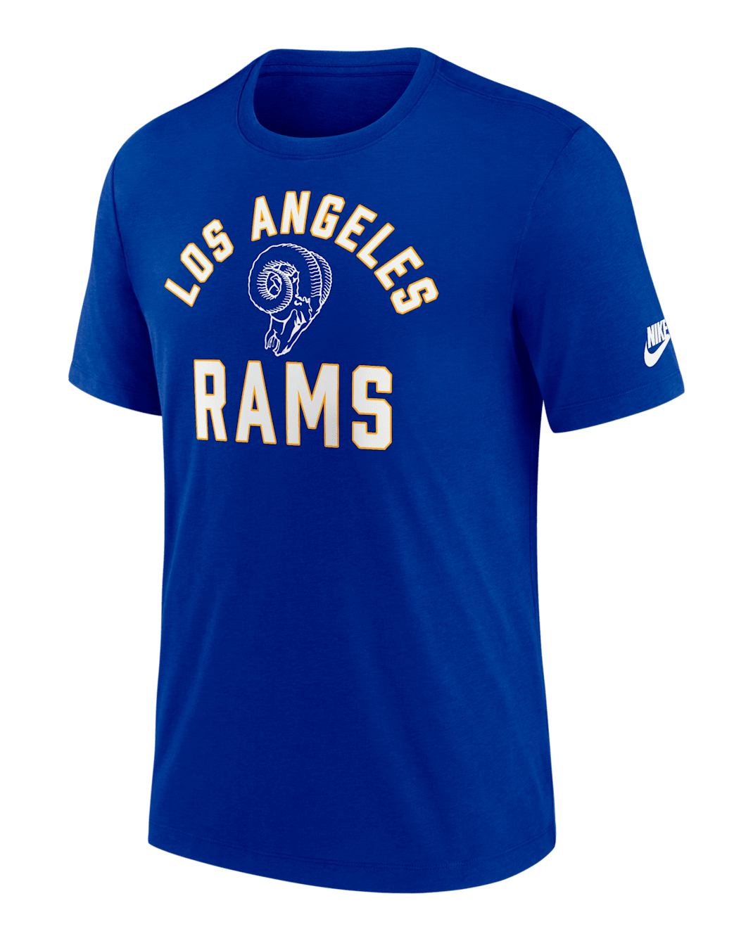 Los Angeles Rams Favorable Timeline Men's Nike NFL T-Shirt - Old Royal