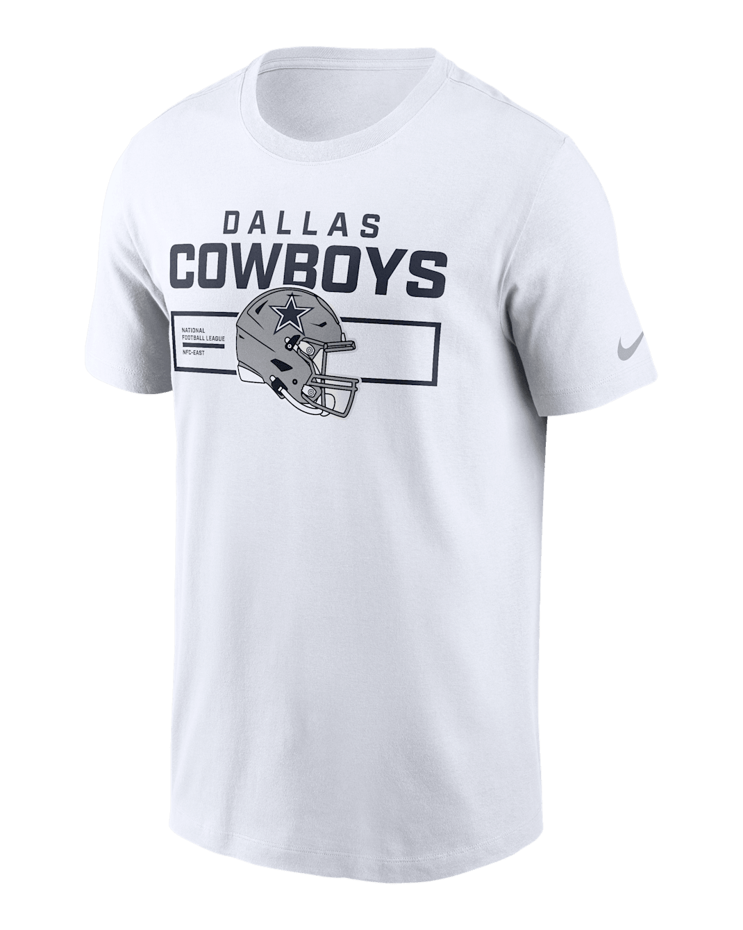 Dallas Cowboys Helmet Essential Men's Nike NFL T-Shirt - White