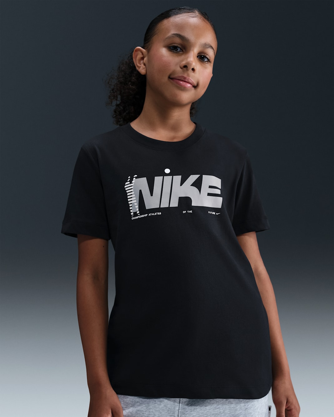 Nike Legend Big Kids' Dri-FIT T-Shirt - Black