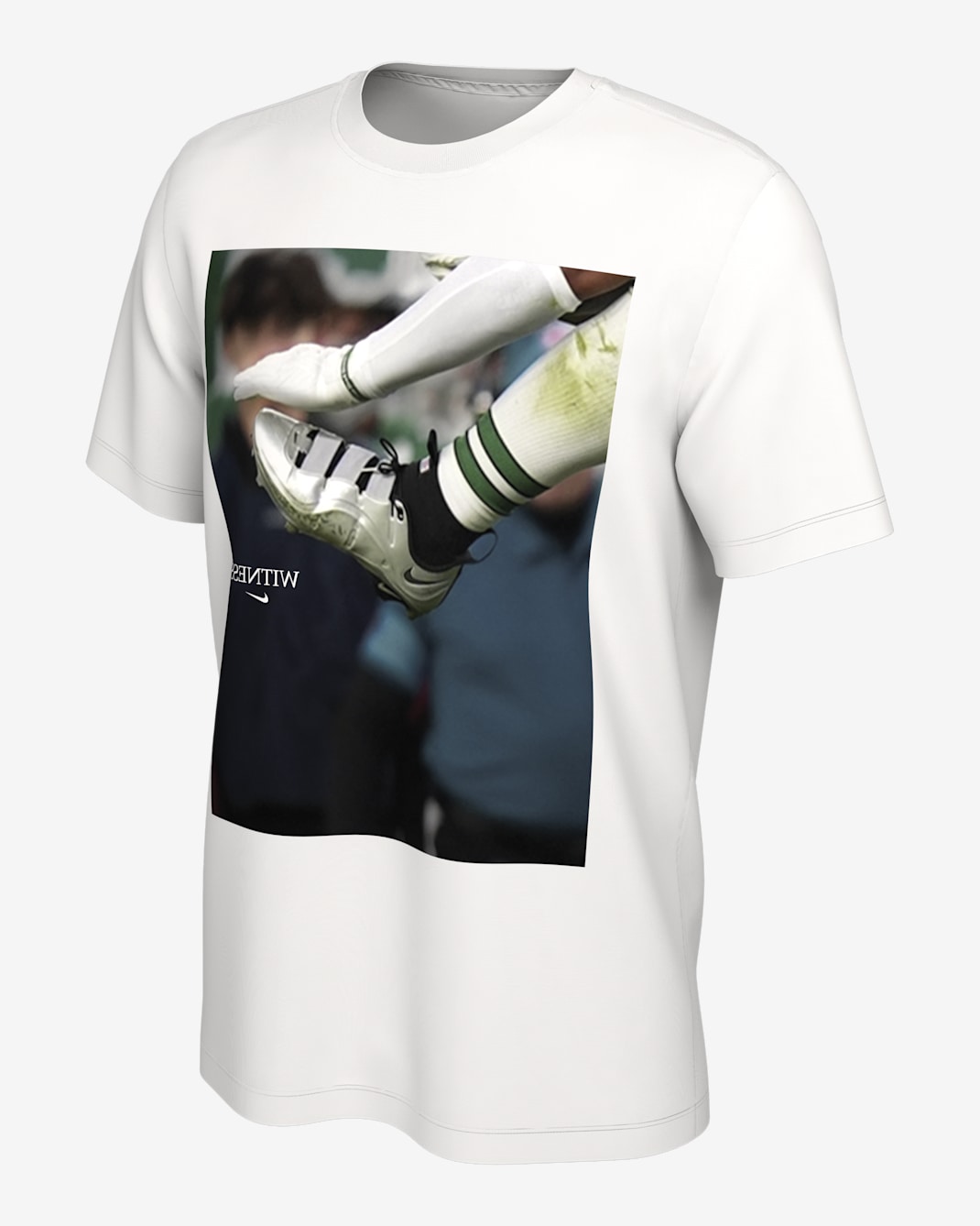 Playera para hombre LeBron x Saquon Barkley - Blanco