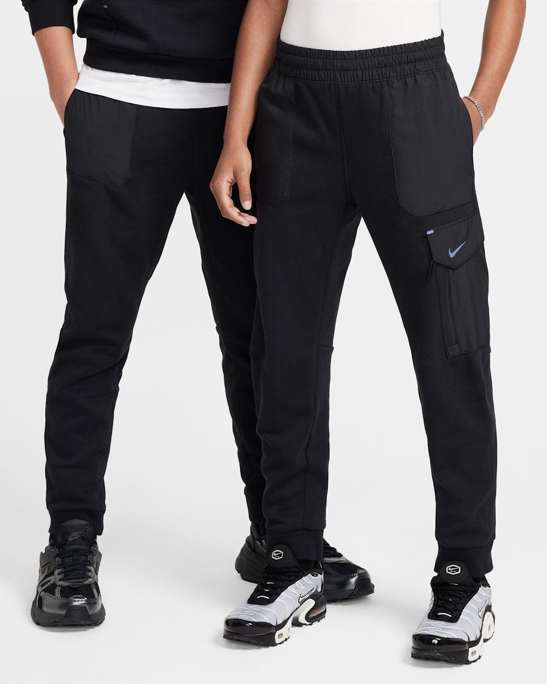 Nike Sportswear City Utility EasyOn Fleece Genç Çocuk Eşofman Altı - Siyah/Siyah