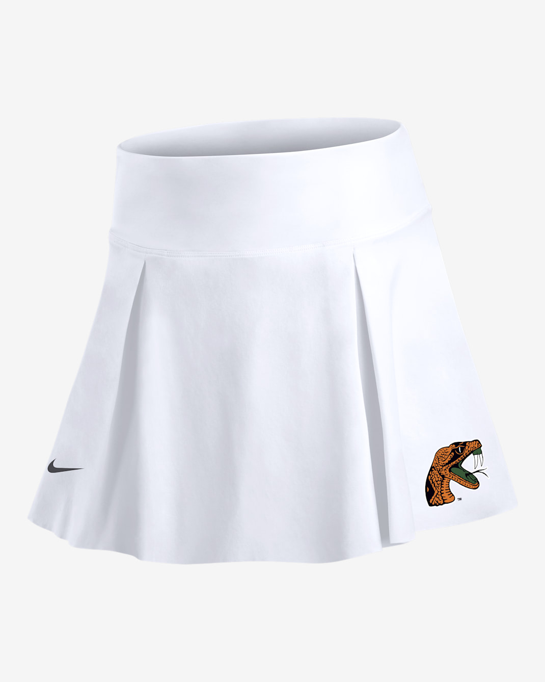 Florida A&M Club Women's Nike College Skirt - White/Anthracite