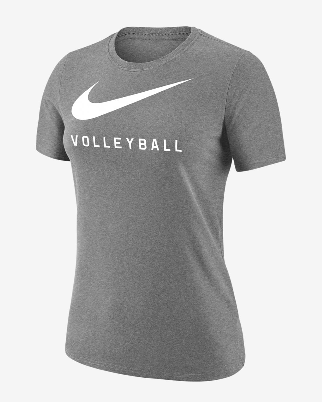 Nike Swoosh Women's T-Shirt - Dark Grey Heather