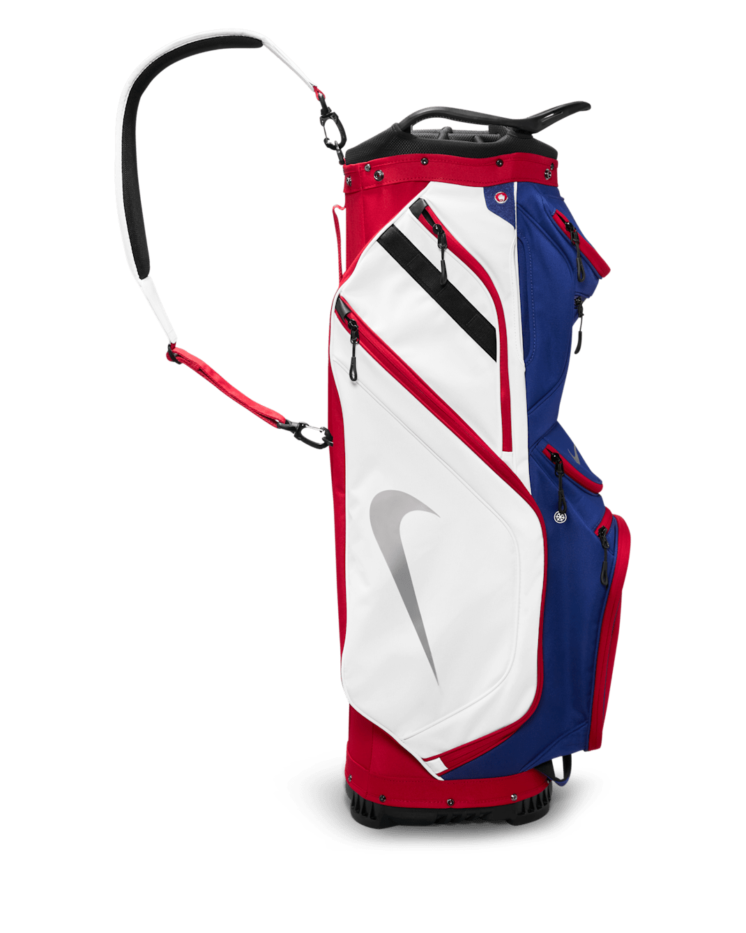 Nike Performance Cart Golf Bag - Gym Red/Deep Royal Blue