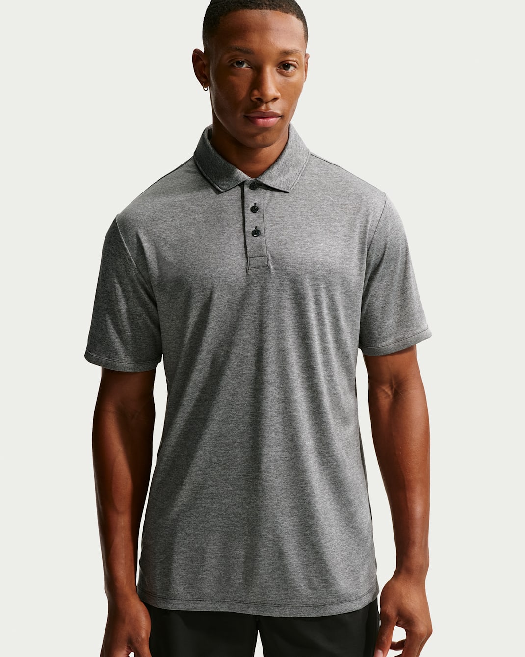 Nike Par Men's Dri-FIT Golf Polo - Black/Black