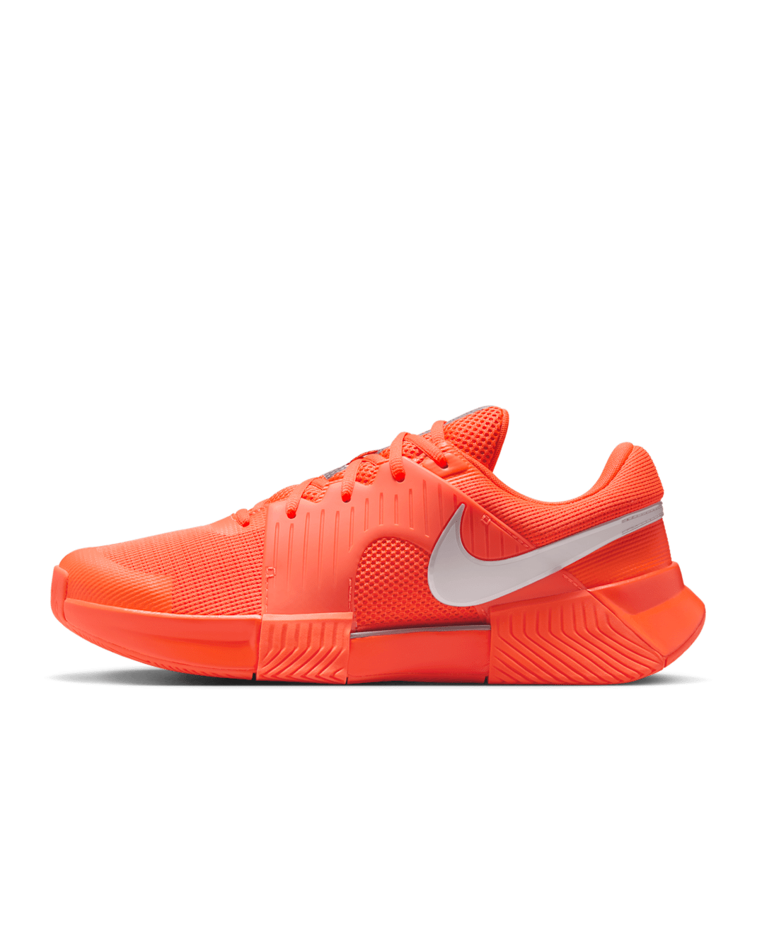 Nike GP Challenge 1 Premium 男款硬地球場網球鞋 - Hyper Crimson/Metallic Silver