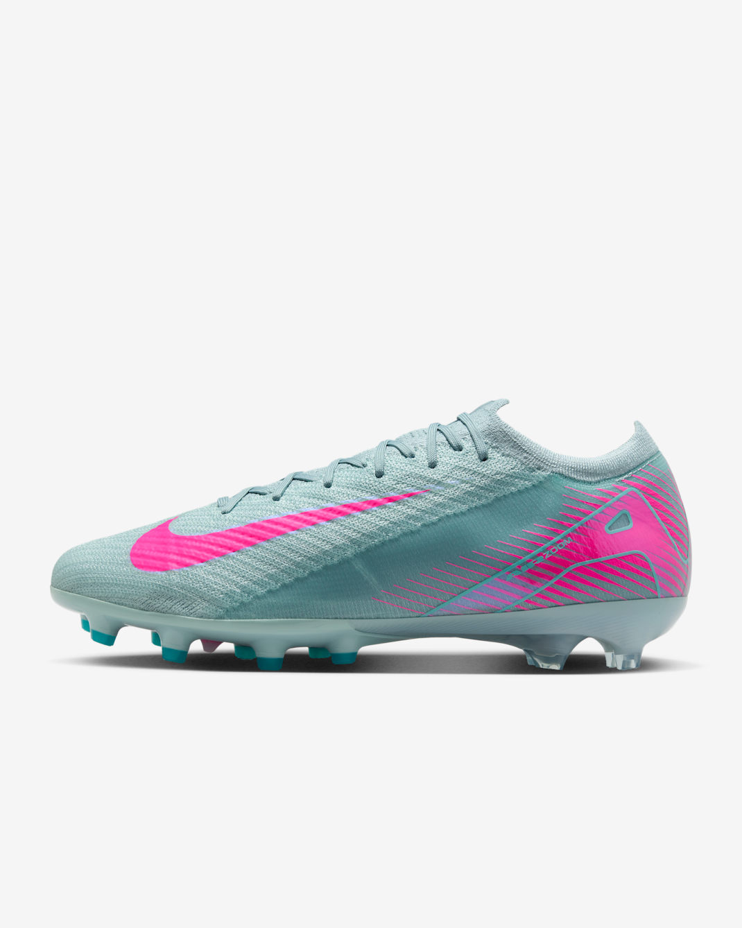 Nike Mercurial Vapor 16 Elite Artificial-Grass Low-Top Football Boot - Ocean Cube/Pink Blast