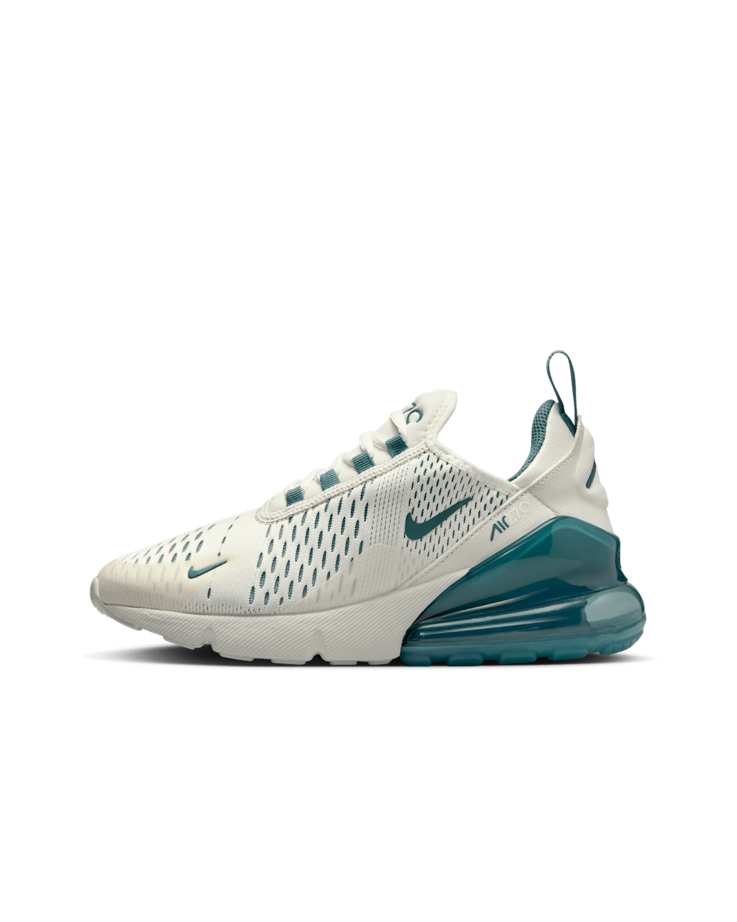 Tenis para niños grandes Nike Air Max 270 - Vela/Hueso claro/Marrón verdoso claro/De costa a costa