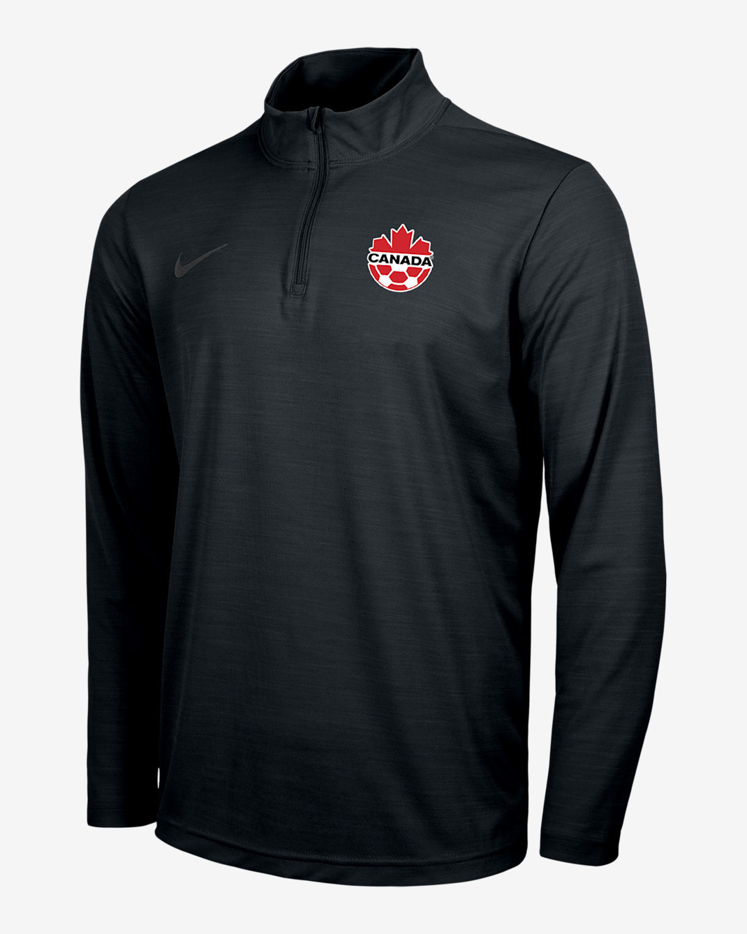 Canada Men's Nike Dri-FIT 1/4-Zip Intensity Top - Black