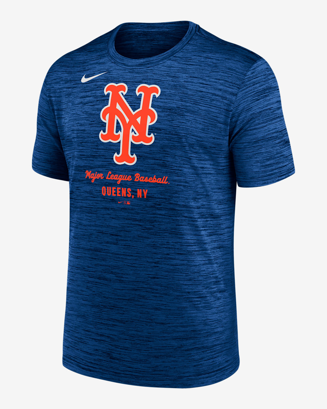 New York Mets Velocity Men's Nike Dri-FIT MLB T-Shirt - Royal