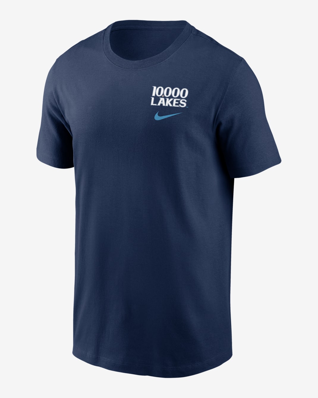 Playera Nike de la MLB para hombre Minnesota Twins City Connect 2-Hit - Azul marino