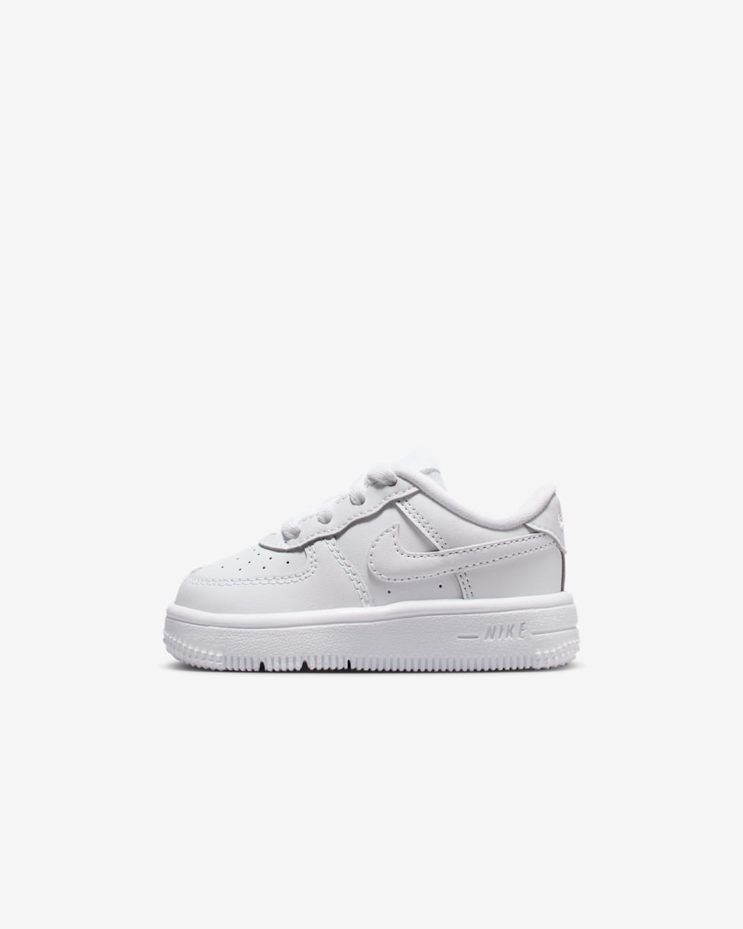 Tenis para bebé e infantil Nike Force 1 Low - Blanco/Blanco/Blanco/Blanco