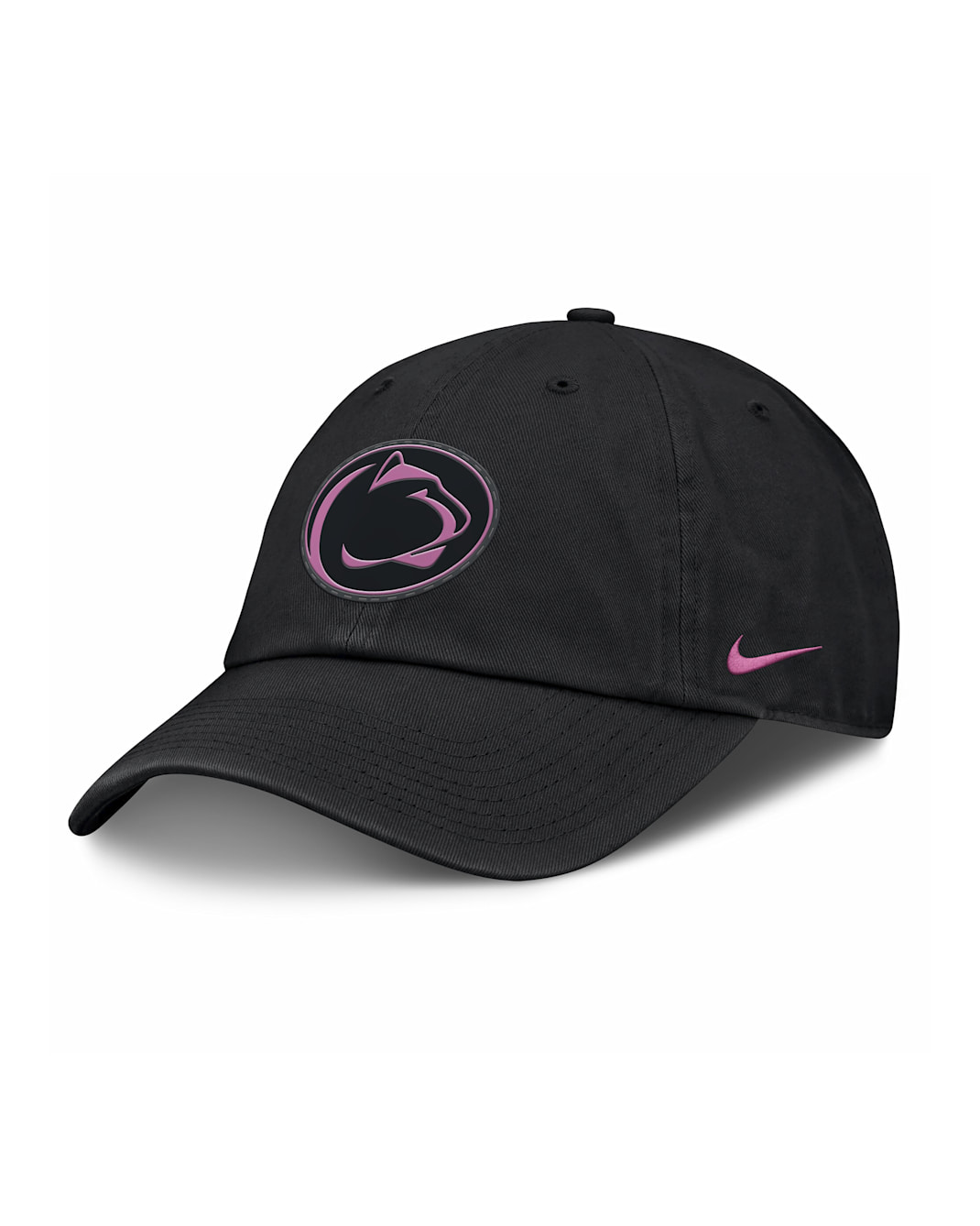 Gorra universitaria Nike ajustable para hombre Penn State Retro Club - Negro