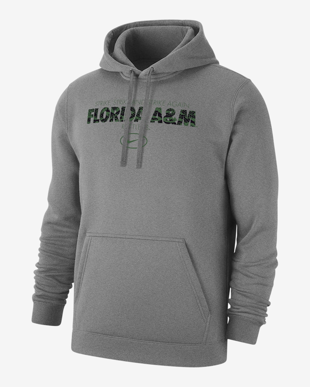 Nike College Club Fleece (Florida A&M University) Men's Air Max Hoodie - Dark Grey Heather