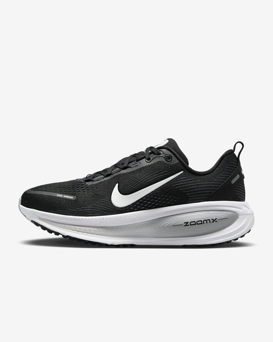 Nike Vomero 18 Women's Road Running Shoes - Black/Wolf Grey/Photon Dust/Metallic Silver