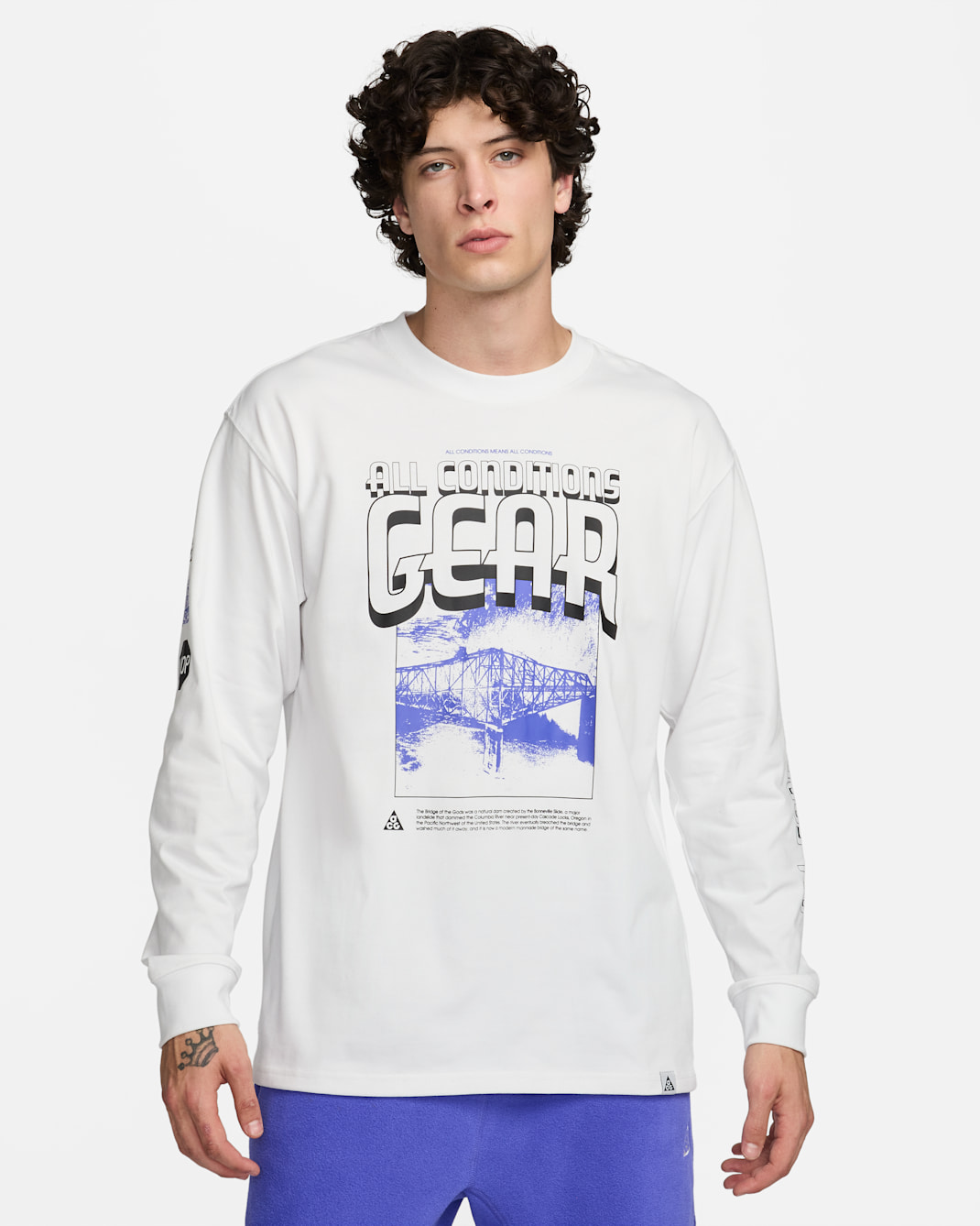 Nike ACG Men's Long-Sleeve T-Shirt - Summit White