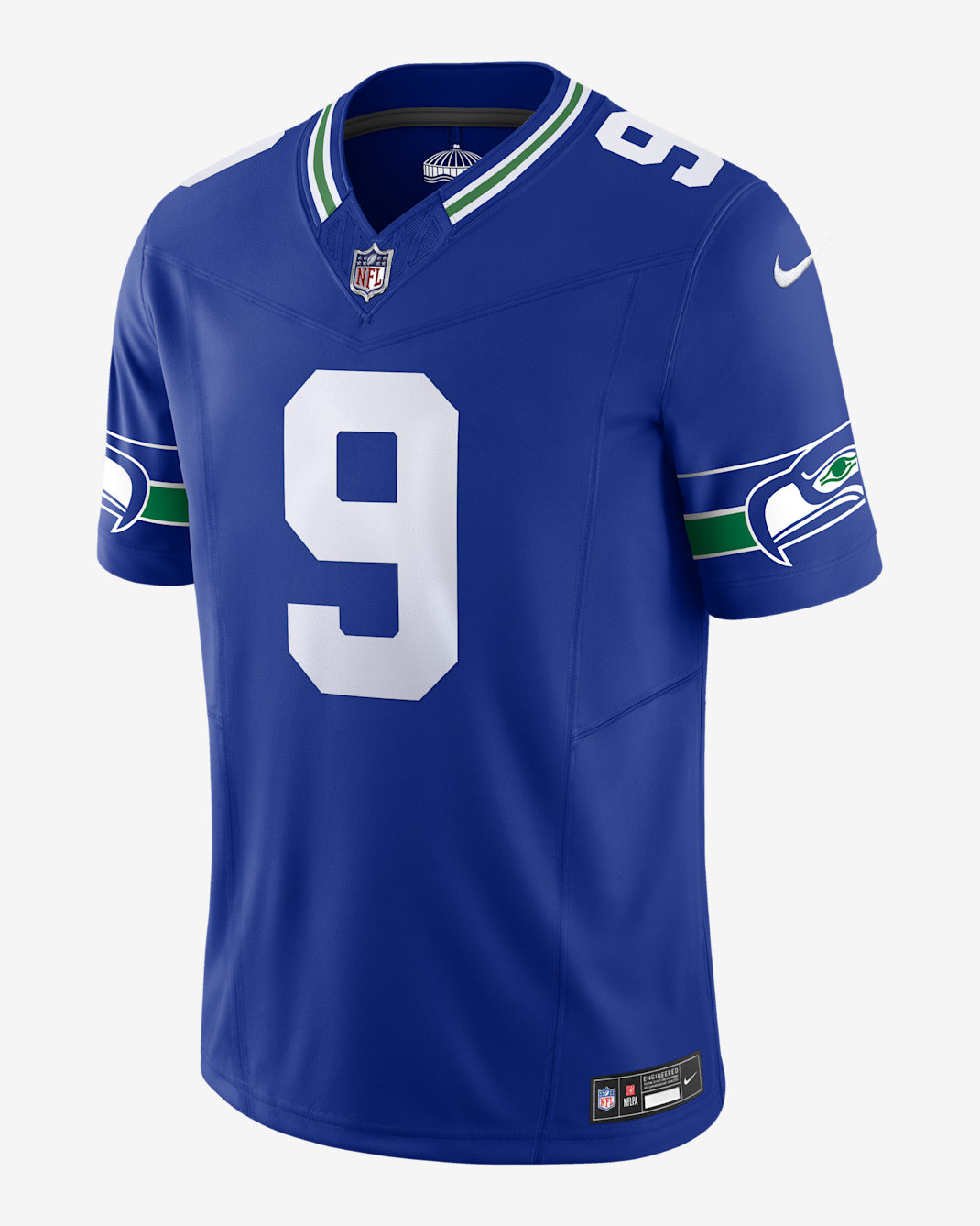 Jersey de fútbol americano Nike Dri-FIT de la NFL Limited para hombre Kenneth Walker III Seattle Seahawks - Royal