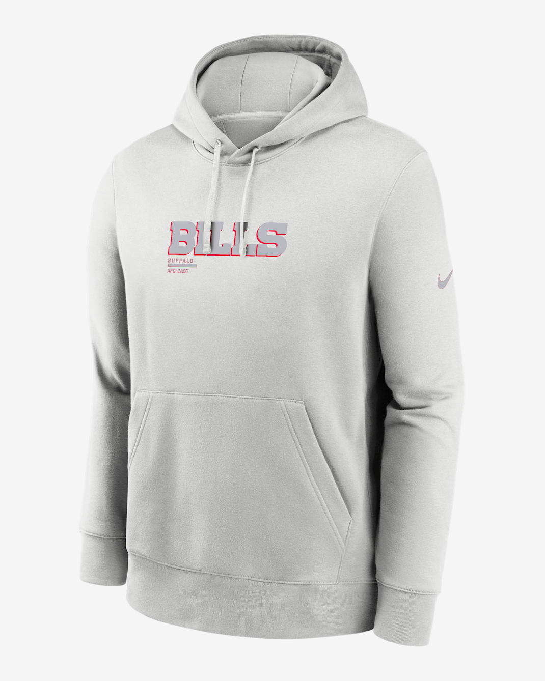 Sudadera con gorro sin cierre Nike de la NFL para hombre Buffalo Bills Slot Receiver Club - Gris