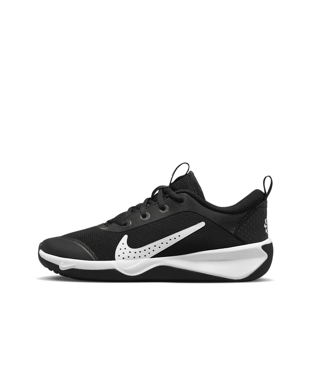 Nike Omni Multi-Court Older Kids' Indoor Court Shoes - Black/White