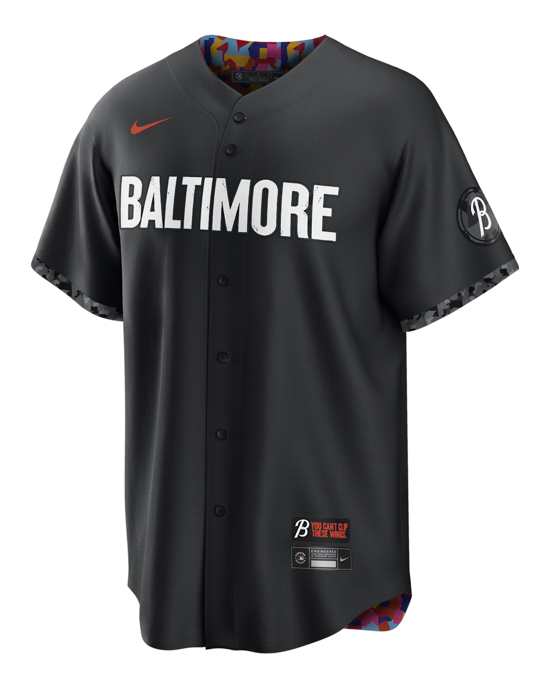 MLB Baltimore Orioles City Connect (Ryan Mountcastle) Men's Replica Baseball Jersey - Black