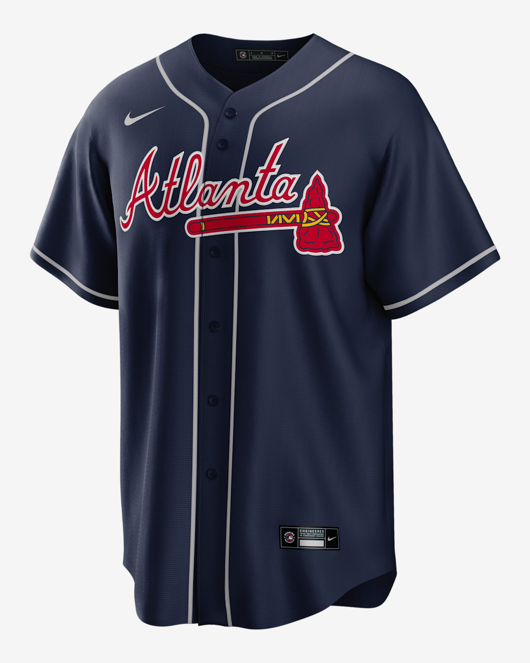 Austin Riley Atlanta Braves Men's Nike MLB Replica Jersey - Navy