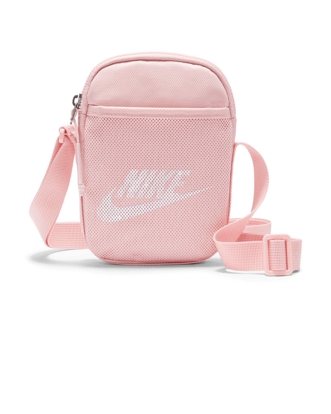Nike Heritage Cross-Body Bag (Small, 1L) - Pink Glaze/Pink Glaze/White
