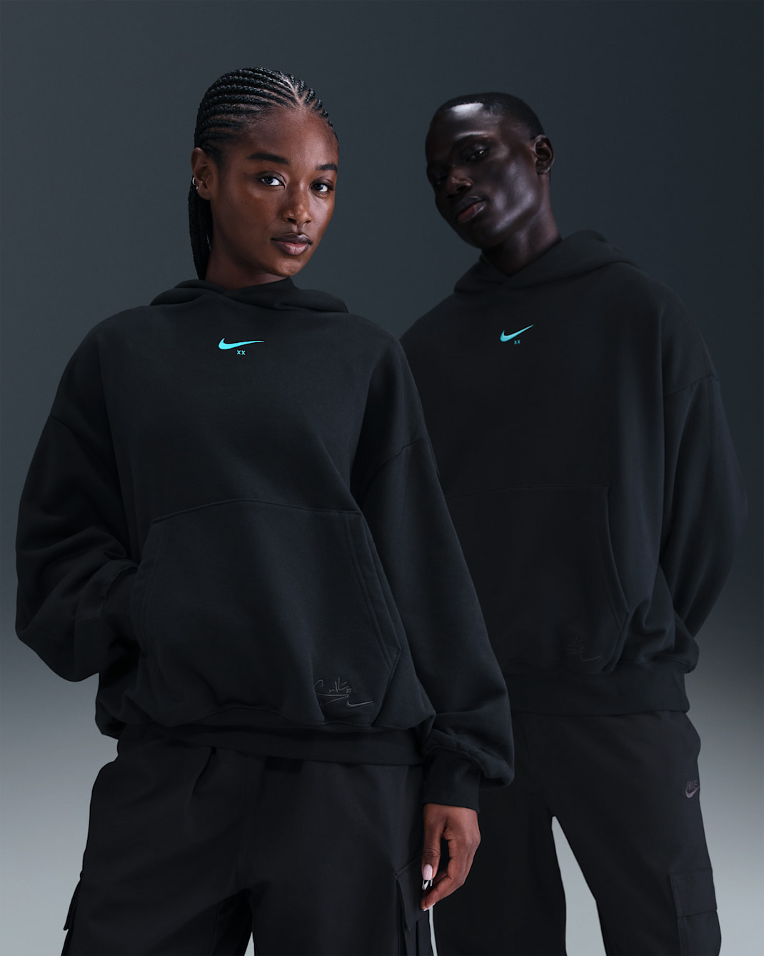 Nike 'Sam Kerr' Women's Oversized Pullover Hoodie - Black