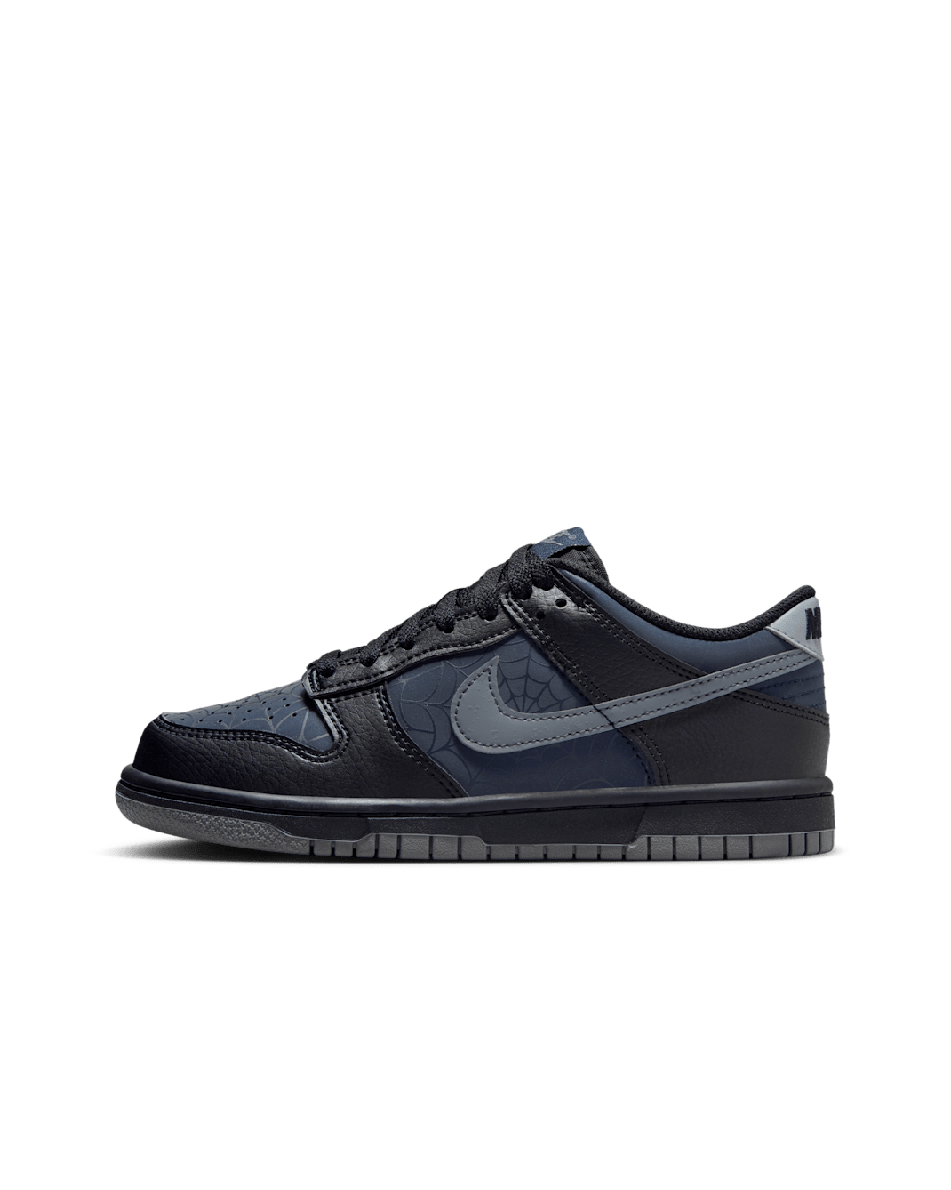 Nike Dunk Low Older Kids' Shoes - Black/Dark Obsidian/Smoke Grey