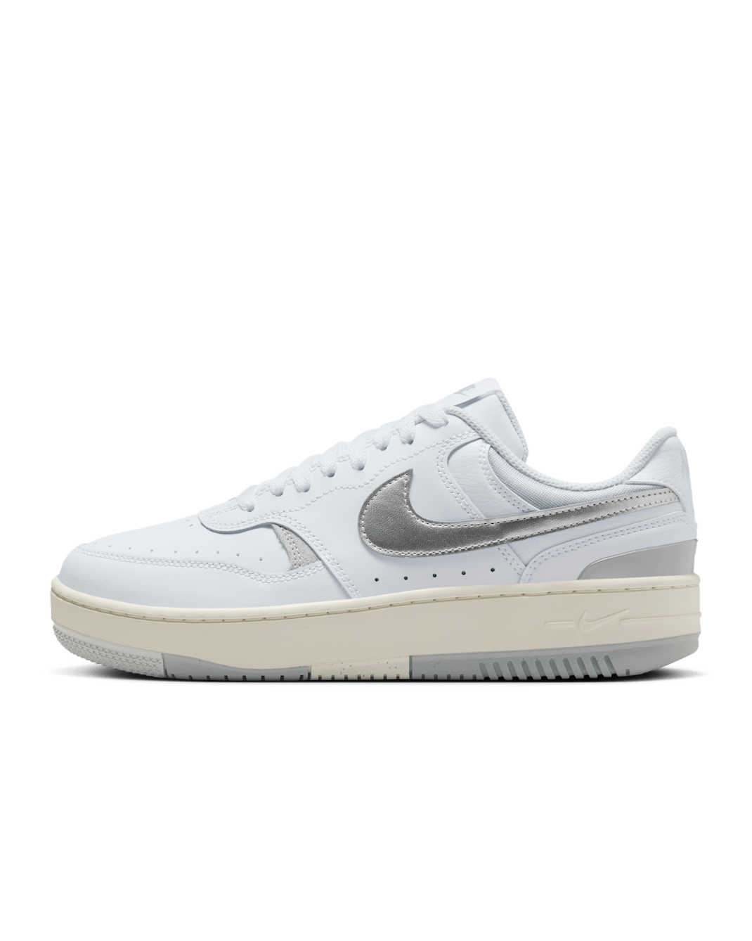 Nike Gamma Force Women's Shoes - White/Light Smoke Grey/Photon Dust/Metallic Silver