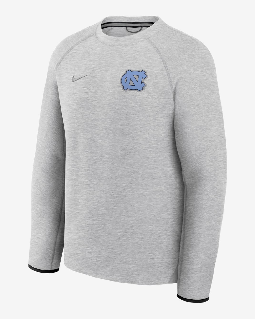 North Carolina Tech Fleece Men's Jordan Brand College Pullover Crew - Grey