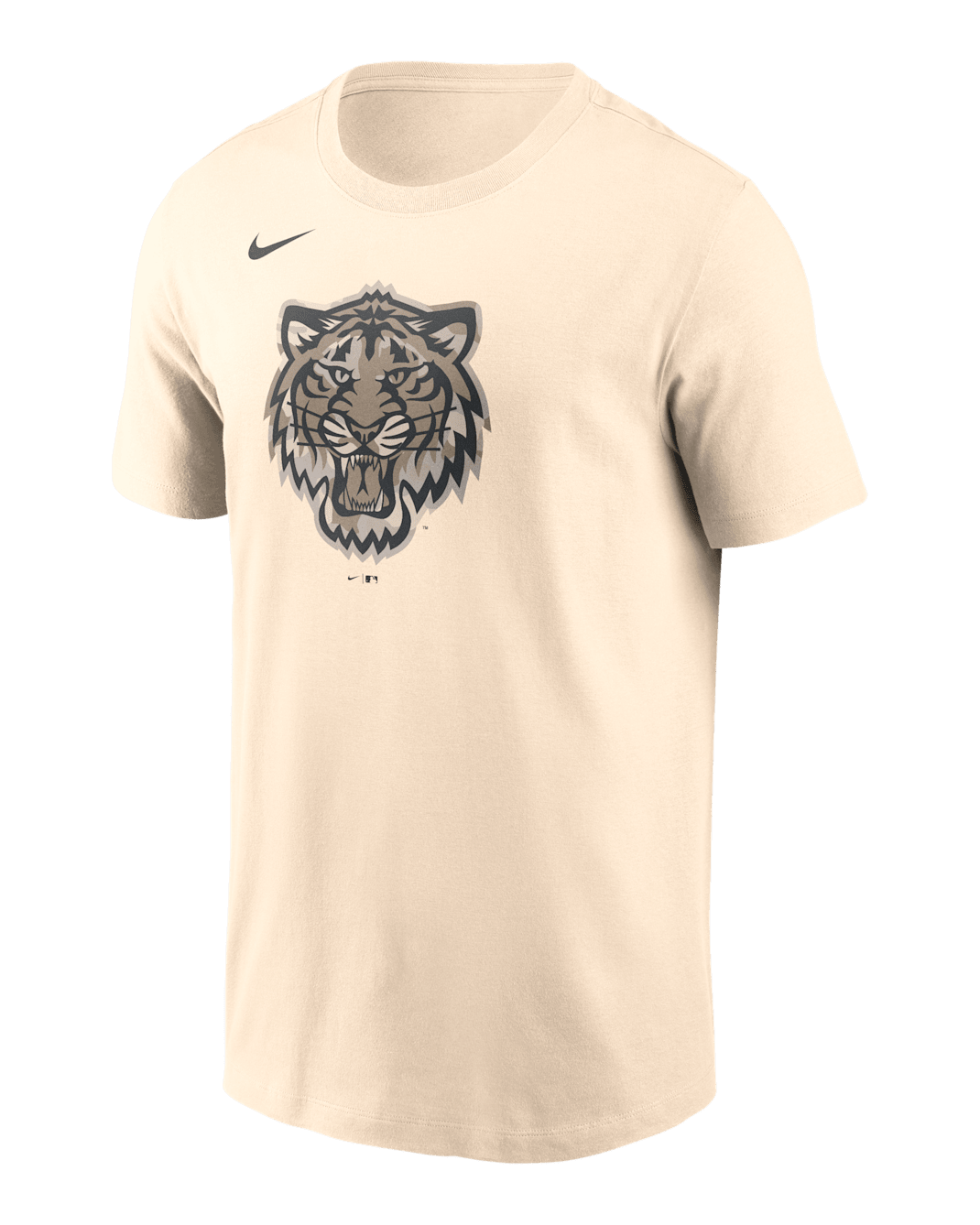 Detroit Tigers Camo Men's Nike MLB T-Shirt - Cream