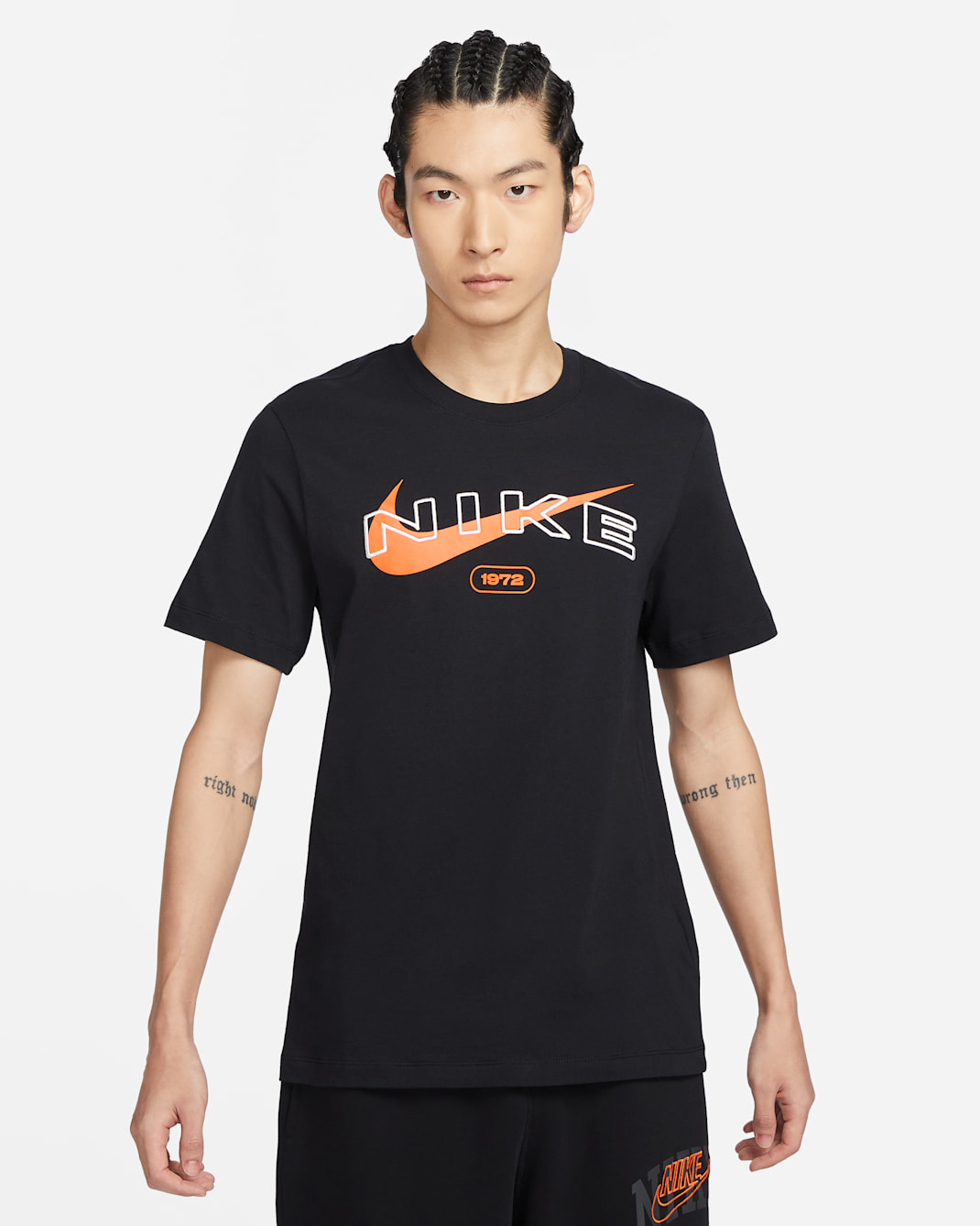 ナイキ スポーツウェア メンズ Tシャツ - ブラック