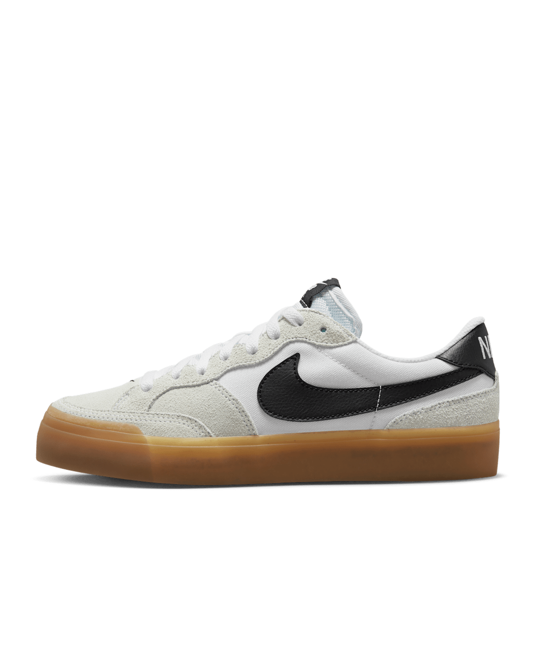 Nike SB Pogo Skate Shoes - White/White/Gum Light Brown/Black
