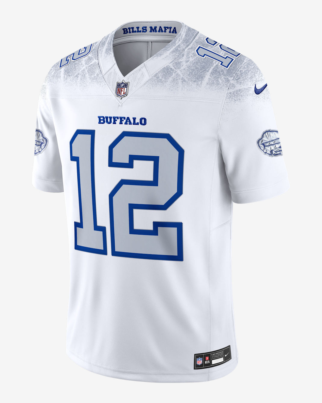 Jim Kelly Buffalo Bills Rivalries Collection Men's Nike Dri-FIT NFL Limited Jersey - White