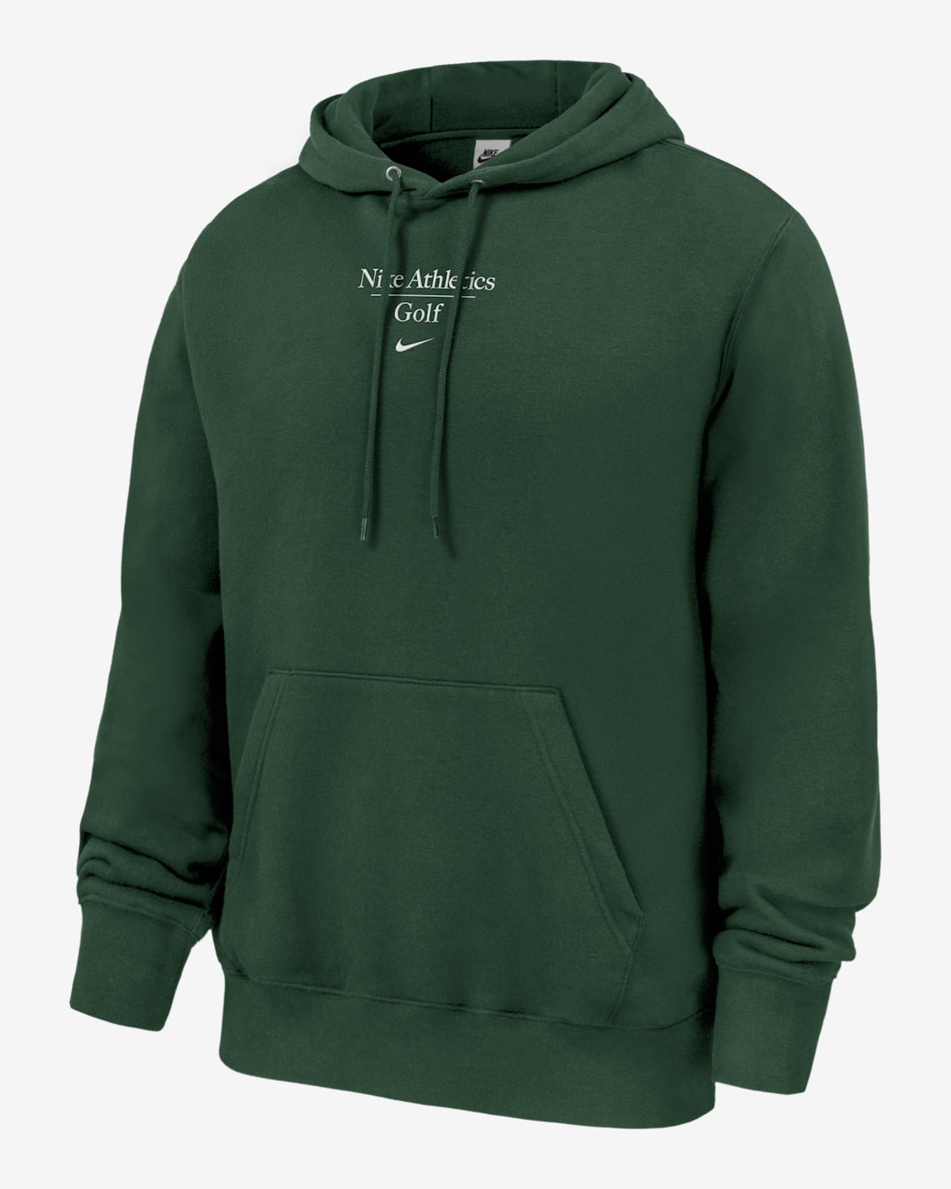 Nike Club Fleece Men's Golf Pullover Hoodie - Gorge Green