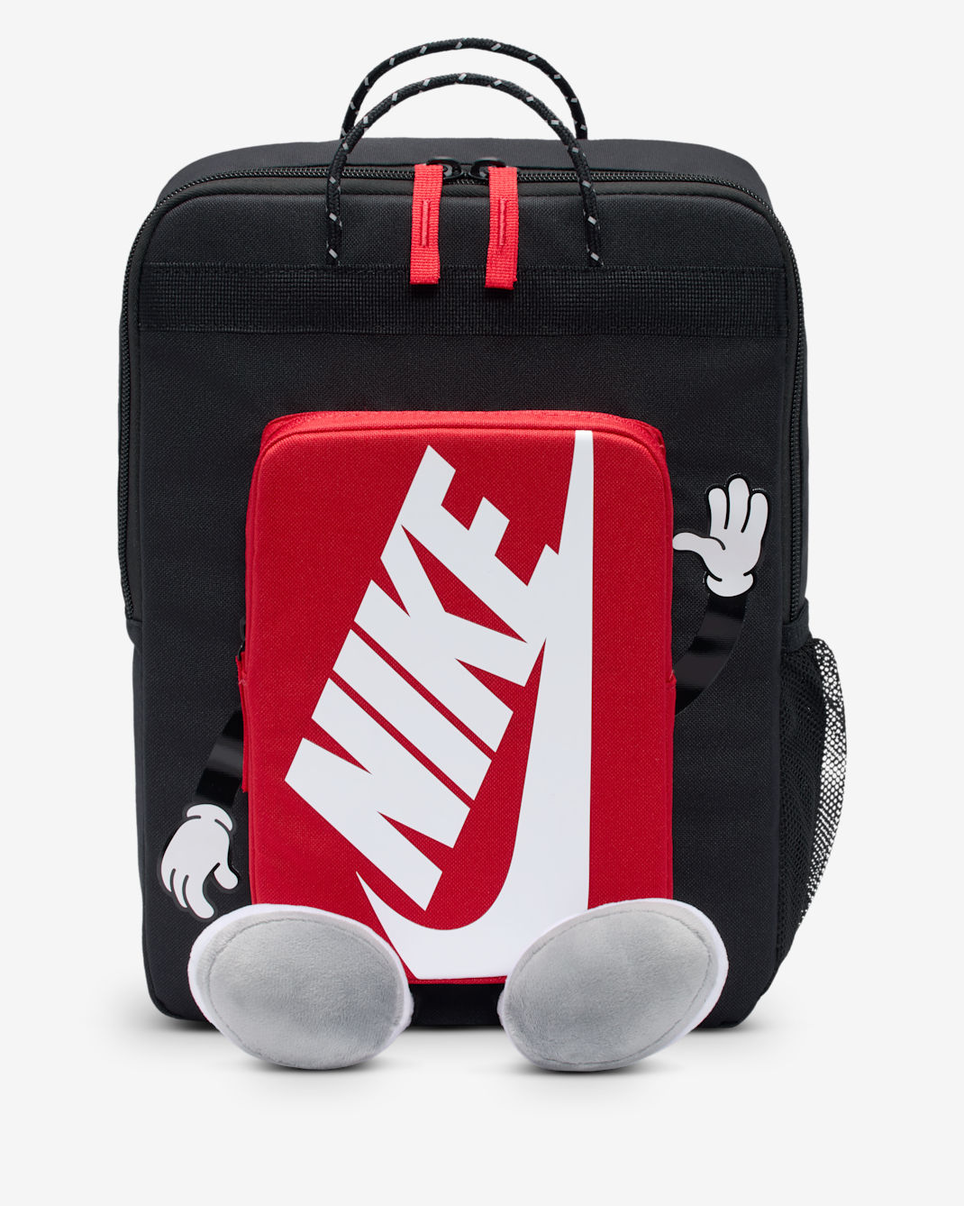 Sac à dos Nike pour enfant - Noir/University Red/Blanc