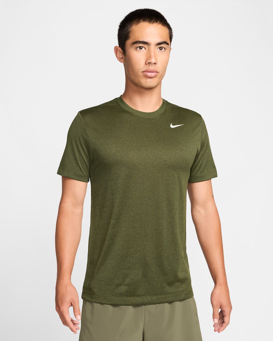 Nike Legend Men's Dri-FIT Fitness T-Shirt - Rough Green/Black/White