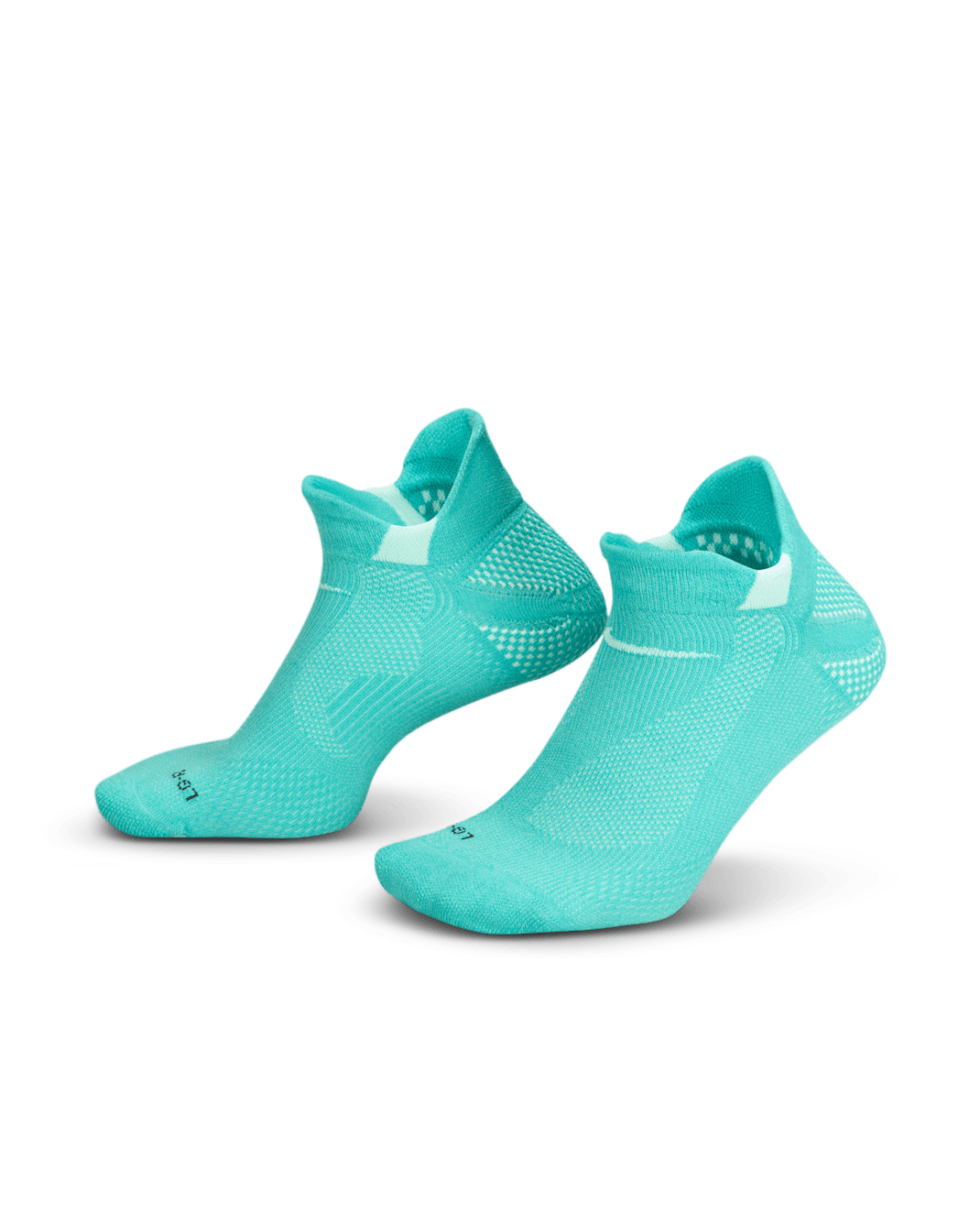 Nike Running Lightweight No-Show Socks (1 Pair) - Washed Teal/Mint Foam/Black/Mint Foam
