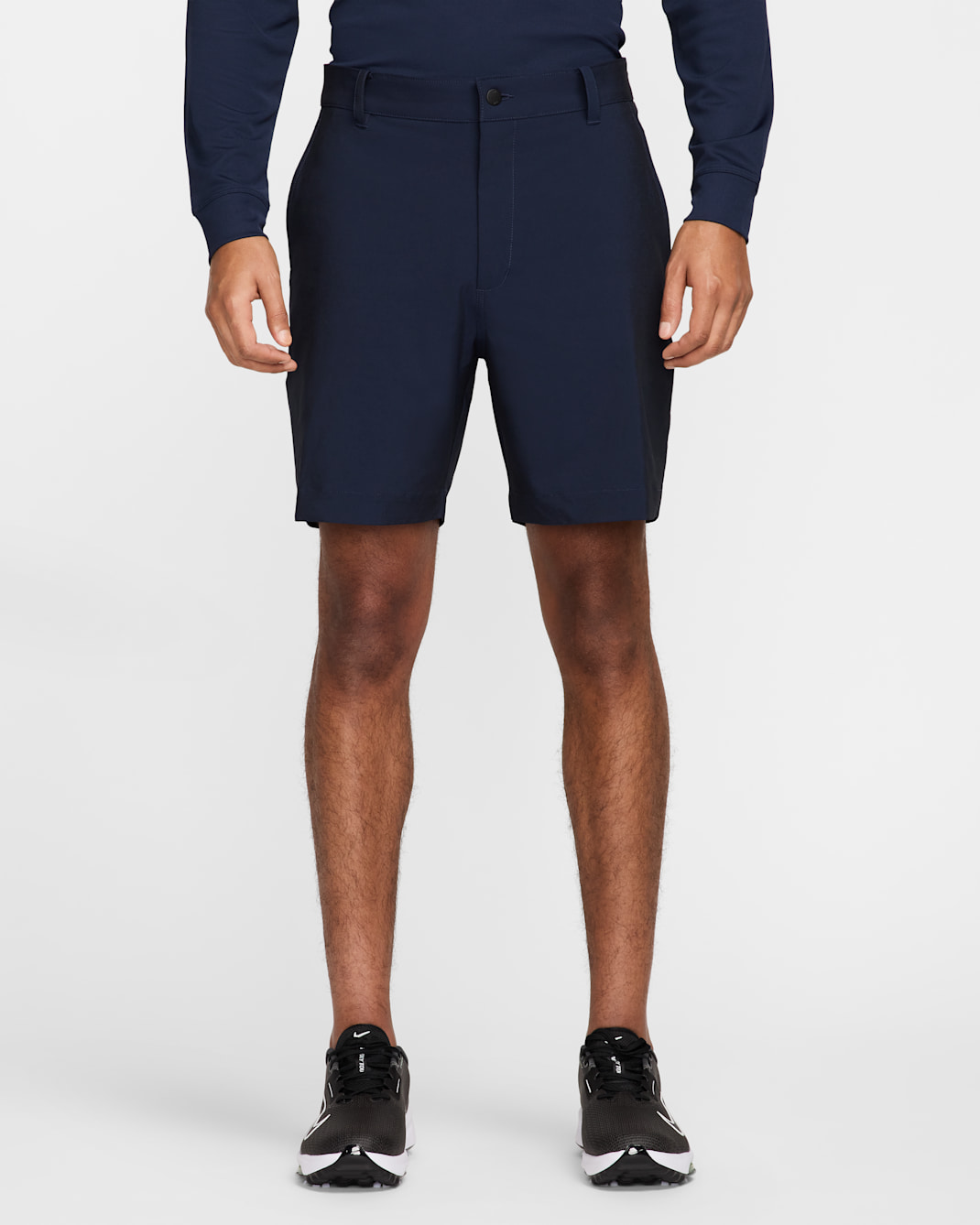 Shorts de golf Dri-FIT de 18 cm para hombre Nike Victory - Azul marino medianoche/Negro/Azul marino medianoche