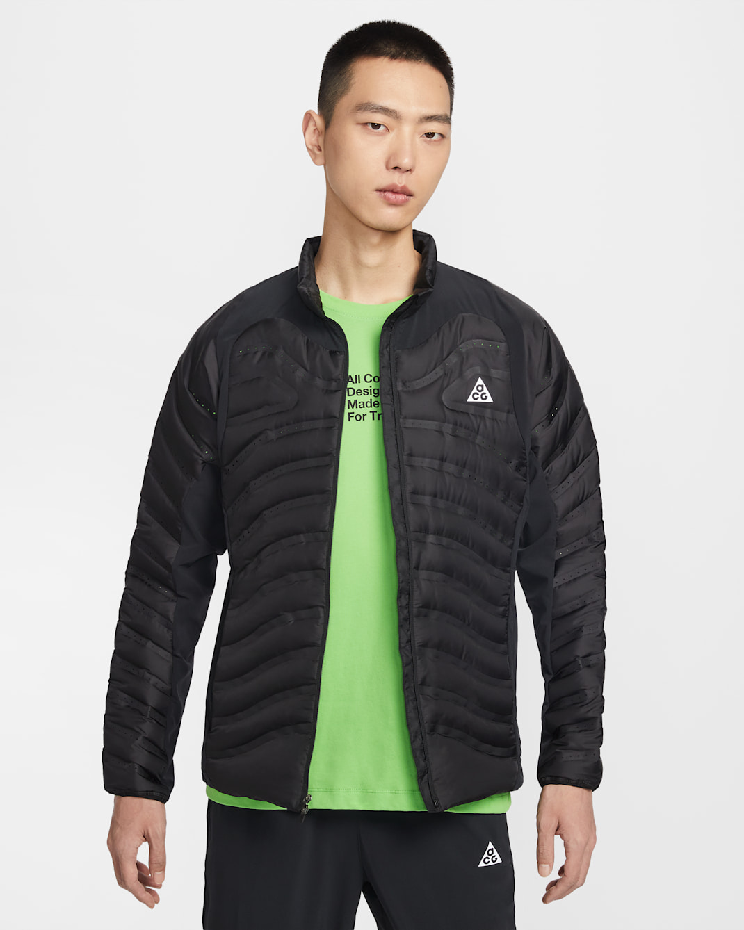 Nike ACG "Lava Loft" Men's Therma-FIT Jacket - Black/Black/Black/Summit White