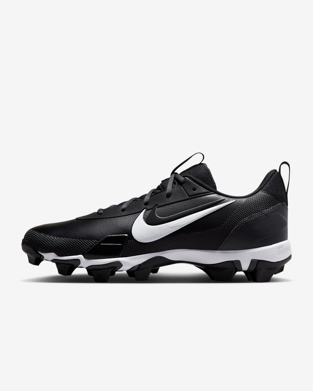 Nike Force Trout 9 Keystone Baseball Cleats - Black/Anthracite/White/Metallic Silver