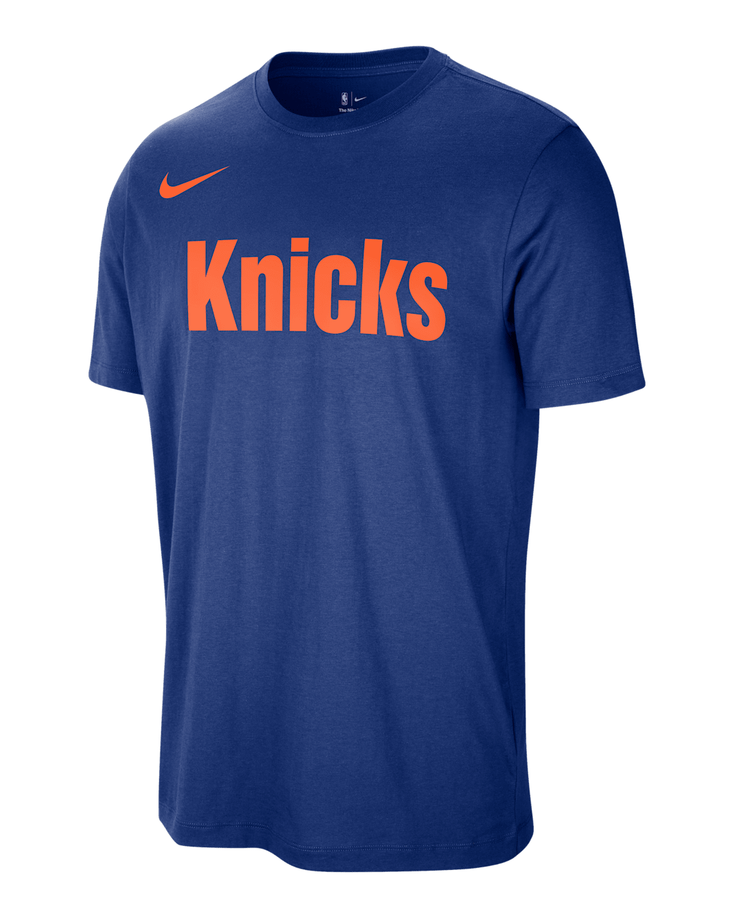 Playera Nike de la NBA para hombre New York Knicks Essentials - Azul enérgico
