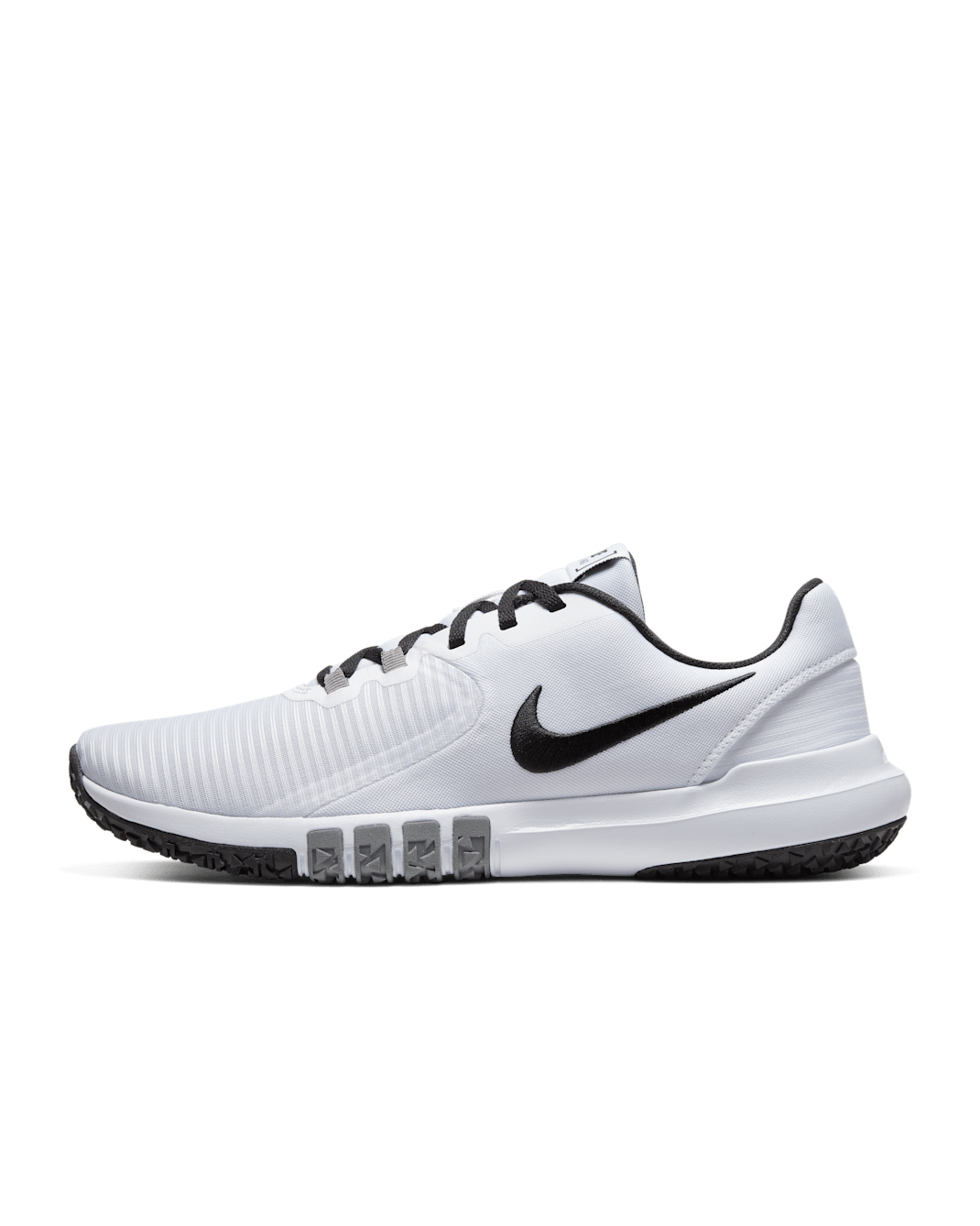Nike Flex Control 4 Men's Workout Shoes - White/Smoke Grey/Black