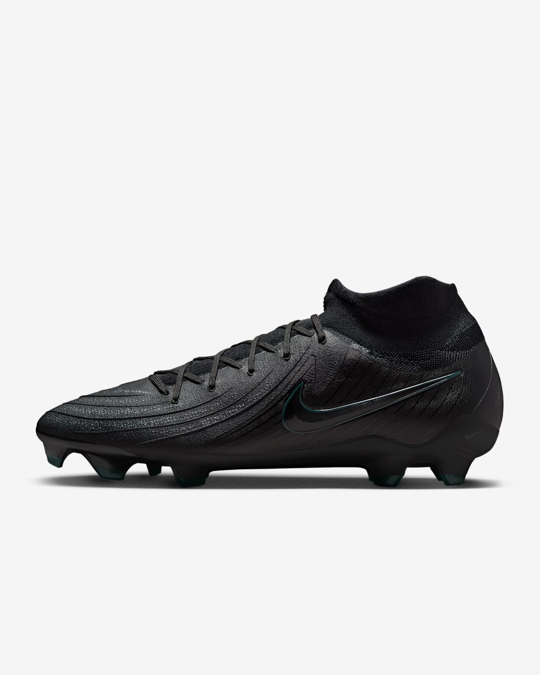 Nike Phantom Luna 2 Pro Firm-Ground High-Top Football Boot - Black/Deep Jungle/Black