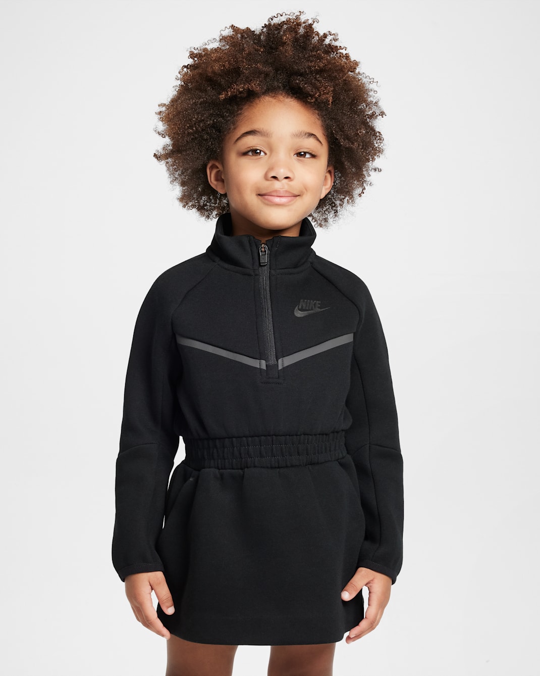 Nike Tech Fleece Toddler Dress - Black