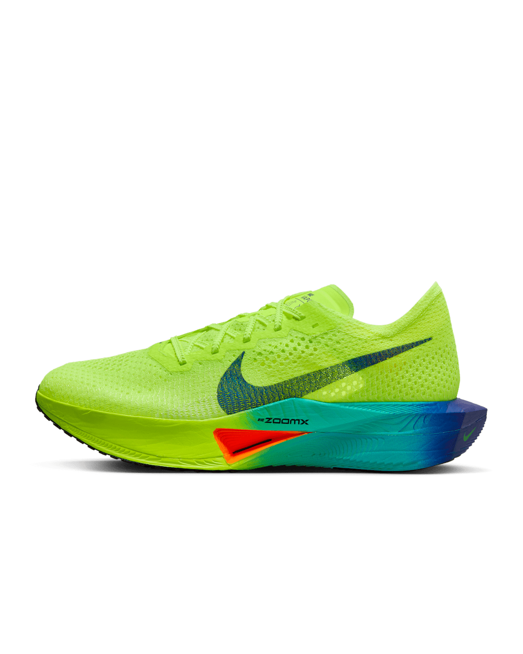 나이키 베이퍼플라이 3 남성 로드 레이싱화 - 볼트/스크림 그린/배얼리 볼트/블랙