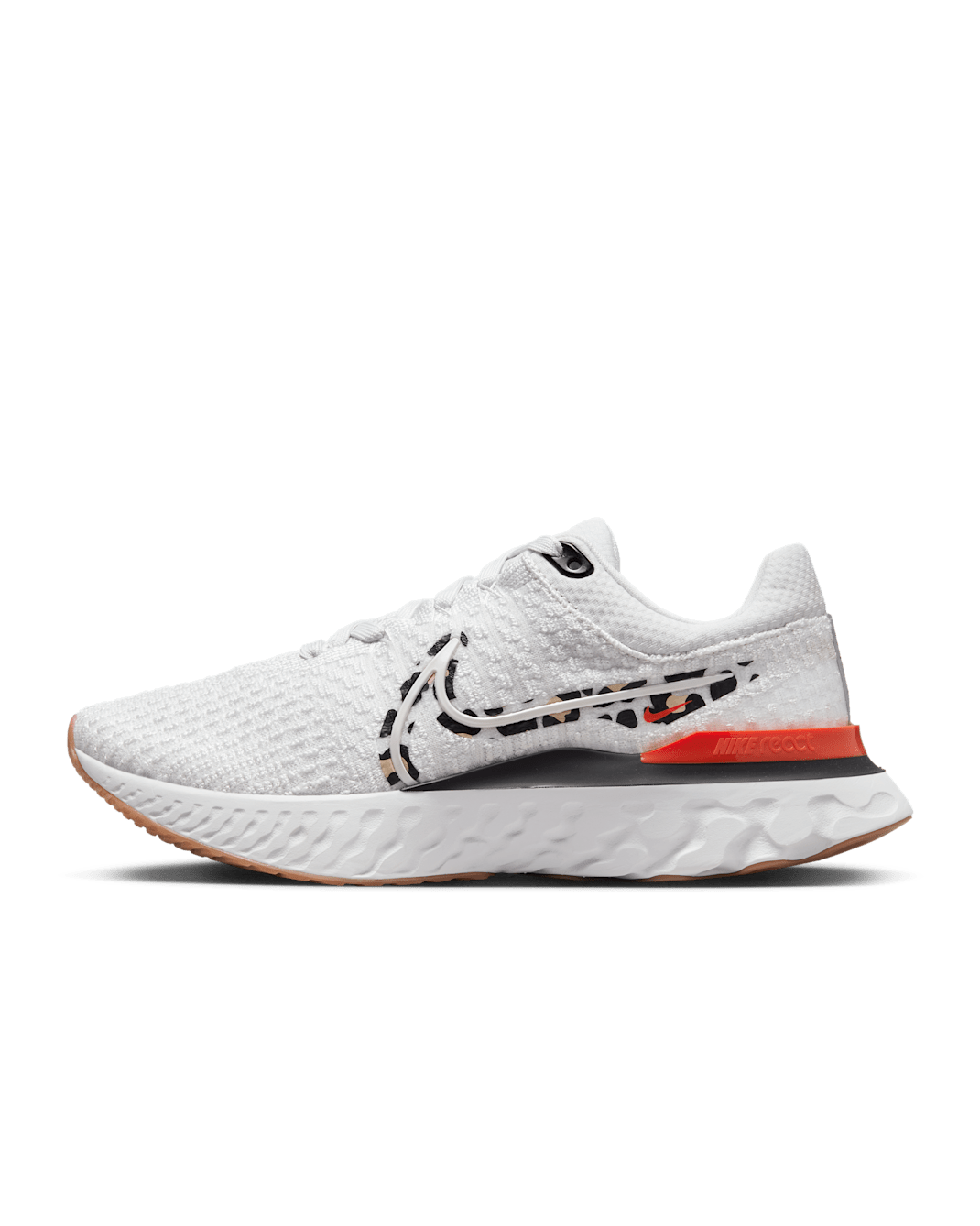 Nike React Infinity 3 Women's Road Running Shoes - Platinum Tint/Team Orange/Black/Metallic Summit White