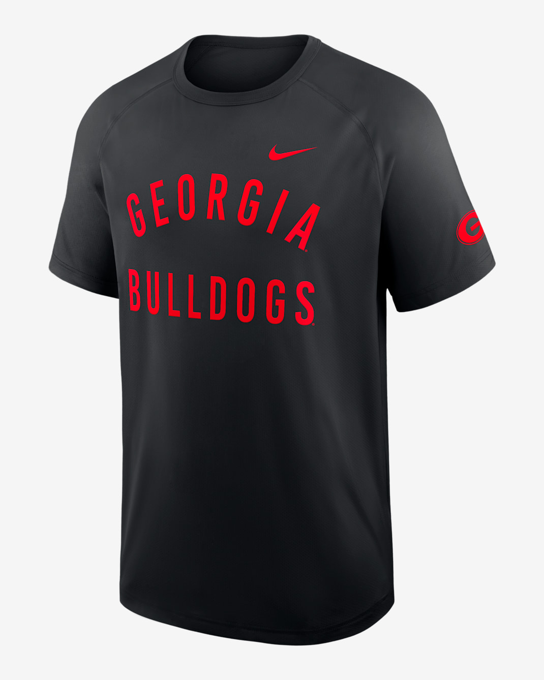 Georgia Premium Performance Men's Nike Dri-FIT College T-Shirt - Black